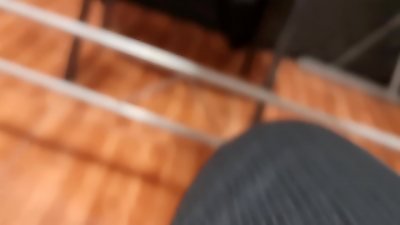 SPY CAMERA Argentine college college girl Nataly came to work sans panties