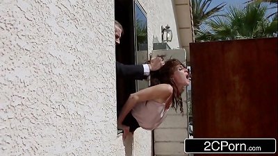 successful Groom ravages His Wife's Bridesmaids - Jenni Lee, Scarlet red