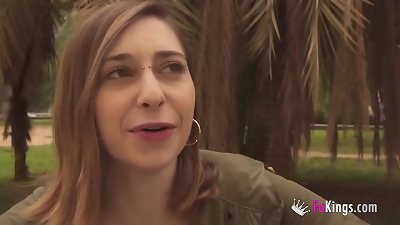 testing how whorish Lana can be. She got banged in public while blindfolded