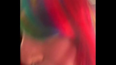 Adopted sister Melody Parker enjoys big black cock