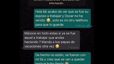 LA MAMA DE MI AMIGO POR WHATSAPP EL ME DEBIA Y YO ME COGI A SU MADRE PARTE two