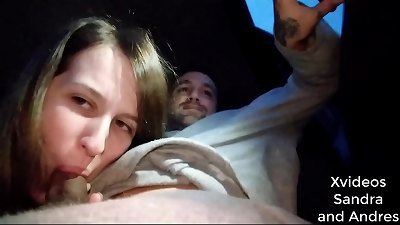 My friend runs very fast inside my mouth and swallows his cum