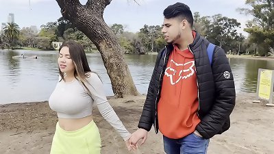 COLOMBIAN smashing with an elder buddy on her journey through Buenos Aires, Argentina - Sara blonde