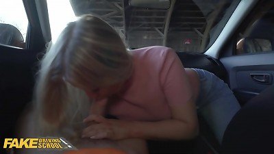 FakeDrivingSchool Cayla Lyons told pound Me and I'll Be Your taxi