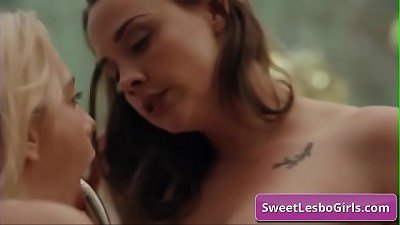 crazy massive boob girl-on-girl steaming honies Chanel Preston, Kenna James slurping jummy cunny and licking that cunt for heavy climaxes