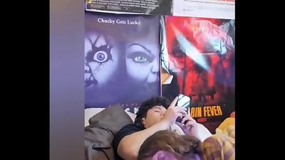 blowing my red-hot 21yo friend close up