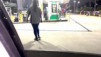 FRONT OPERATOR GAVE THE ass TO THE black IN FRONT OF EVERYONE AT THE STATION