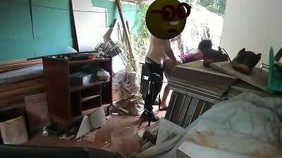 Making my instructor jizz Bentro of my taut butt and tasting my Own fleshy Caramel the donk