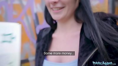 Public Agent juicy teen makes his dreams cum True