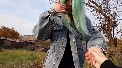 CITY schoolgirl IN THE VILLAGE