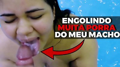 Compila&ccedil;&atilde;o dos MELHORES BOQUETES e GOZADAS NA BOCA da esposa novinha safada de maring&aacute; (siga nosso insta @casalnovinho maringa02)