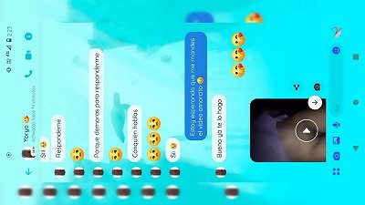 talk hot por messenger con mi novia que est&aacute; de vacaciones