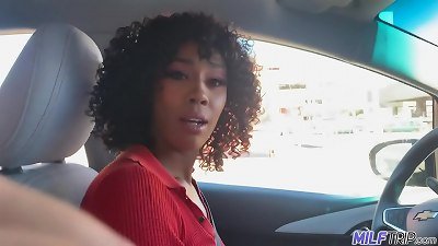 torrid and insatiable ride from huge arse afro hair hotty Misty Stone