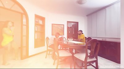 I tempt my stepson's friend and he surprises me with his big cock Silvana Lee