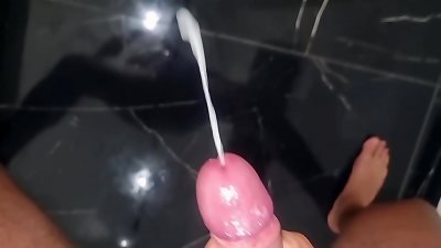 inexperienced HOMEMADE jizz shots | HANDJOBS AND moans - slew OF cum FROM A gigantic fuckpole