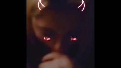 tik toker Bella Poarch sloppy blow her bf got mad