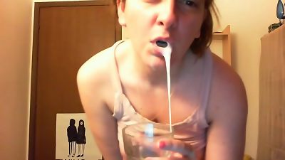 Amazing hardcore fetish video toothbrushing masturbation all in pussy