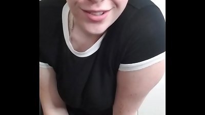 whorish female dom with belt dick Extorts You pov