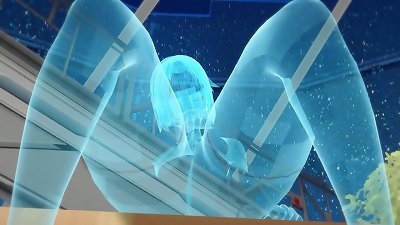 Holo chick - Simulation masturbation - Hologram porn