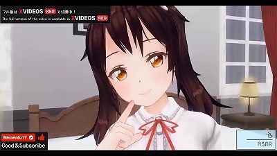 Uncensored asian hentai anime porn hand job and oral job ASMR Earphones recommended.