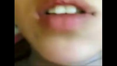 adorable desi girl pulverizing firm