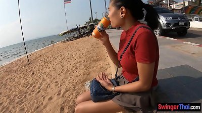 After a day out huge breasts japanese inexperienced wanked his big shaft in the hotel