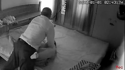 budha (old man) wife drilling chudai desi