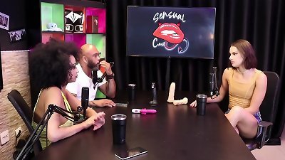 DEBORA ANDRADE'S best MOMENTS ON voluptuous CAST - PART 2 (WATCH ON: SHEER/RED)