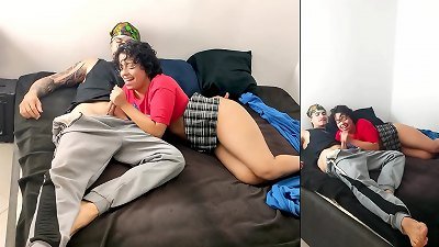 My niece was in Tik-Tok when the camera stays on records how i fuck her and scorching her pussy (Preview)