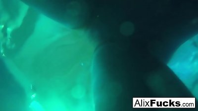 Underwater hidden camera girly-girl fun with Alix & Jenna