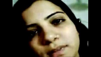 Ghazala Memon showing her body.