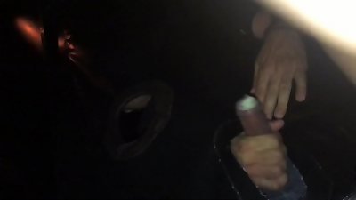 He cum in seconds,  I didn't even touch it and he came