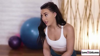 honey drizzles in yoga instructors gullet