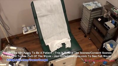 Katie Cummings Gets Freshman gyno examination For college By doctor Tampa & male Nurse Neo On Hidden Cameras @ GirlsGoneGynoCom