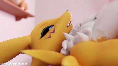 Renamon plowed fine