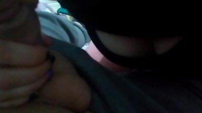 Tetuda maiden providing that oral job until milk comes out