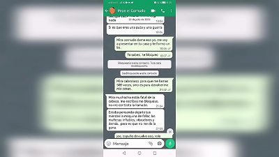 Conversation with my ex - boyfriend on WhatsApp and we completed up pounding