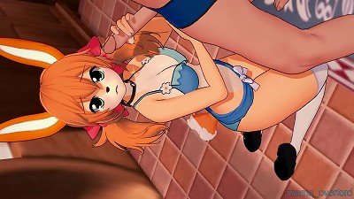 Fiesta furry Bunny Having fun (part 1)