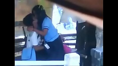 school students kissing kissing outdoor romp mms