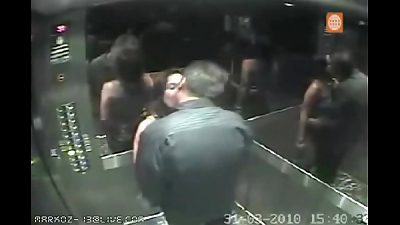 PERU - Casados Infieles en Asensor Nicolas Lucar y Maria Elena LLanos