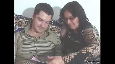 grandma tries anal invasion With young stud