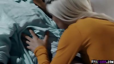 Brad Newman is attracted to this hot teen Kenzie Reeves that is looks like his wife.They nailed and got caught but his wife decided to join the 3some.