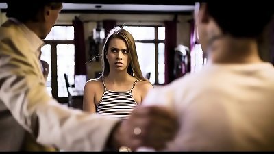 whorey Step sista Jill Kassidy Can't prefer between Her Stepbrother & stepfather So She decided To bang Them Both - utter video On FreeTaboo.Net