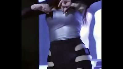 å…¬ä¼—å·ã€91å…¬ç¤¾ã€‘éŸ©å›½å¦¹å­æˆ·å¤–é»‘è‰²éœ²ä¹³æ²ŸæŠ–èƒ¸ç´§èº«ç”µè‡€é«˜è·Ÿéž‹åŠ²çˆ†çƒ­èˆž