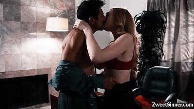 school babe Alexa grace plows with naughty college dean and prays him to tear up her taut teen cunt.